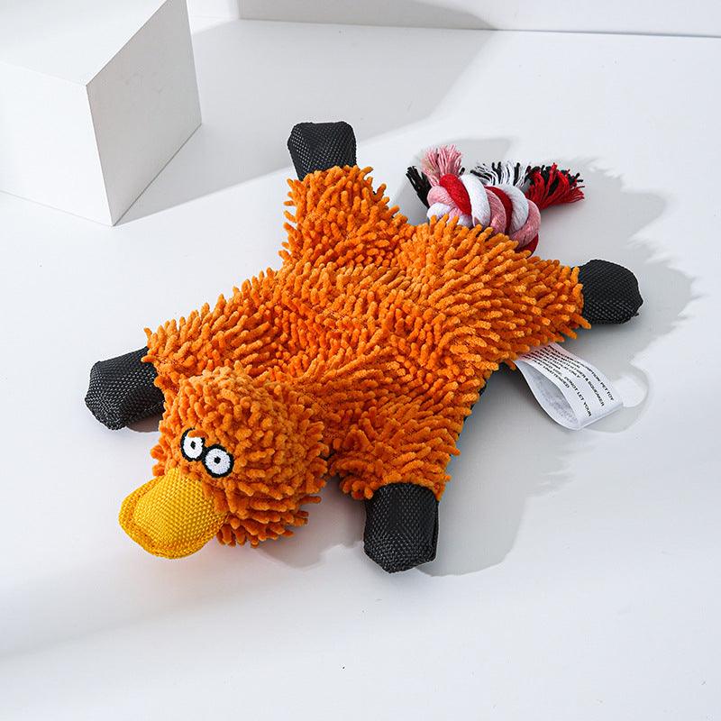 Juguete de peluche para mascotas Quacky
