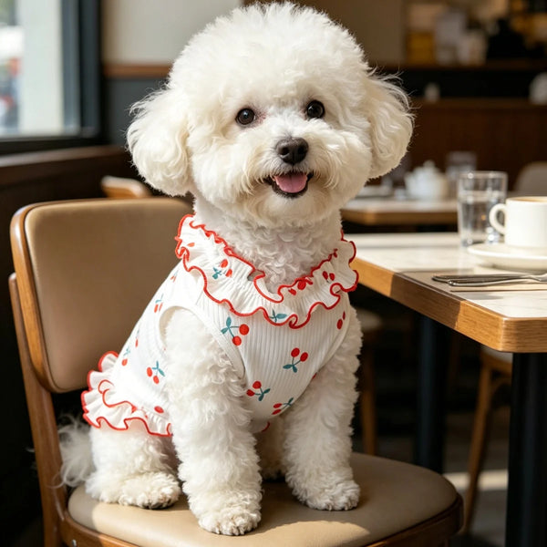 Chic Cherry Dog Dress