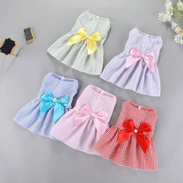 Vestido Princesa Floral Mascota