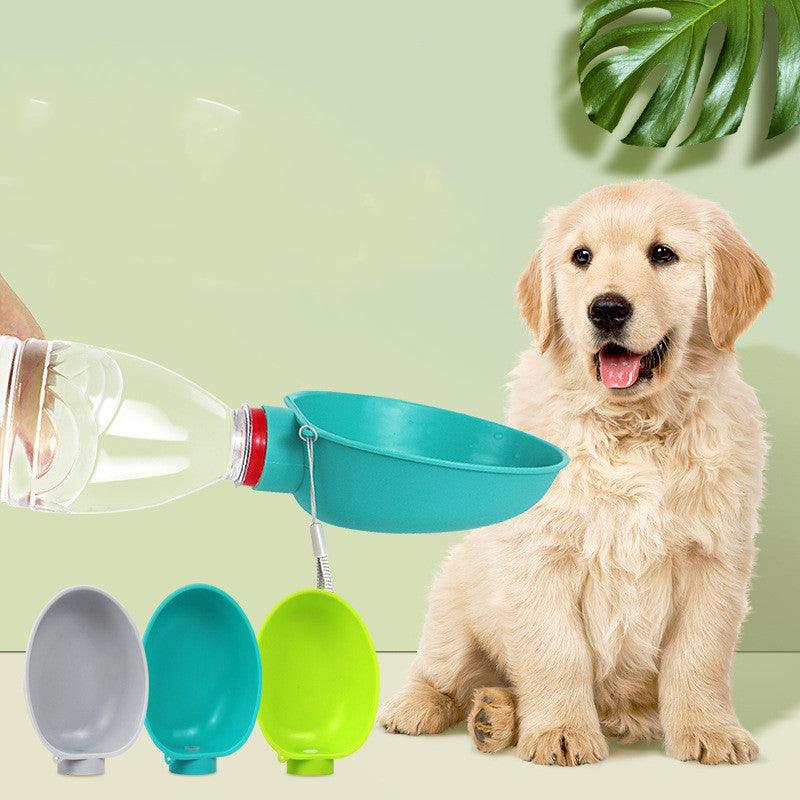 Cuenco portátil para perros, agua al aire libre, alimentación de mascotas, taza de agua al aire libre