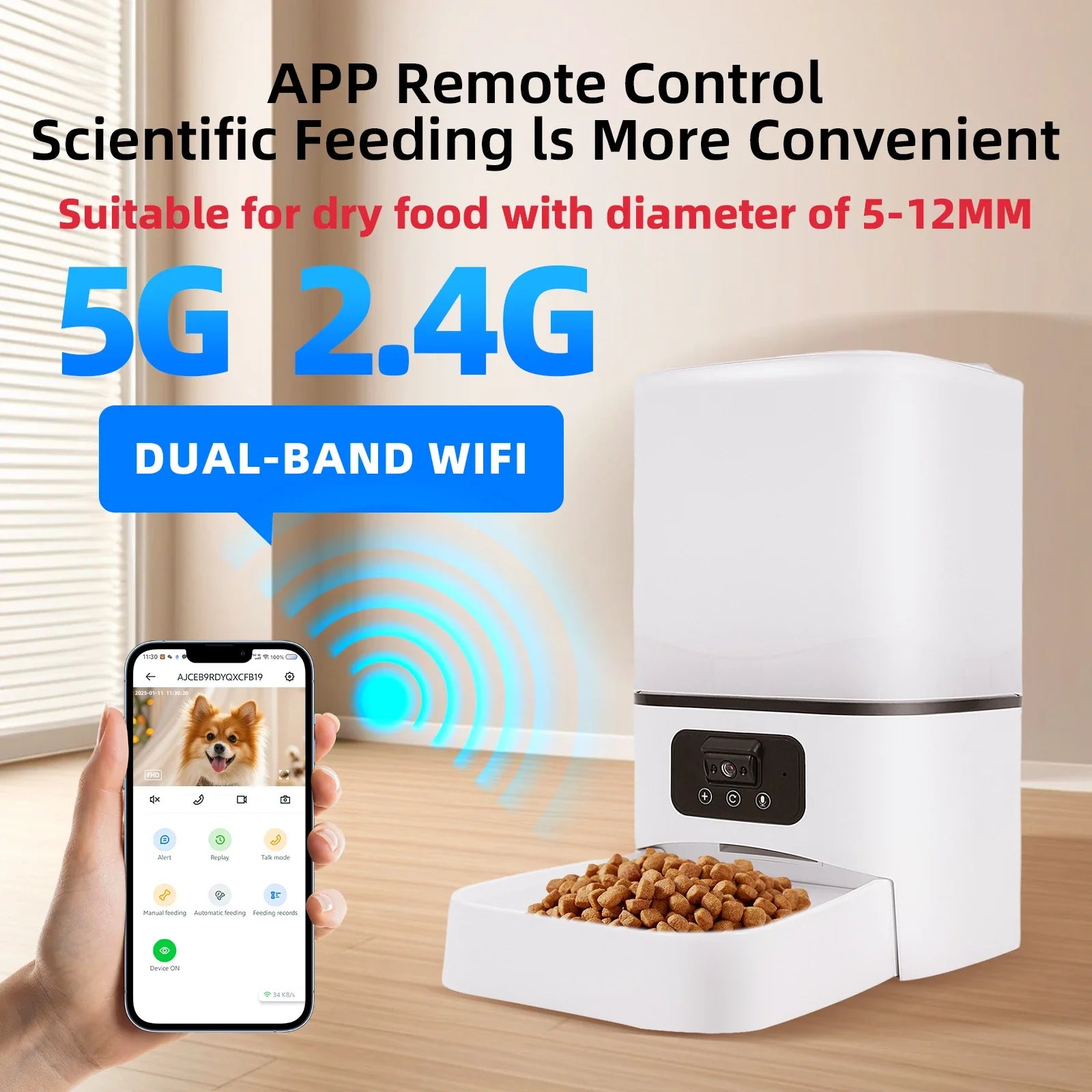 Alimentador Automático Inteligente para Mascotas