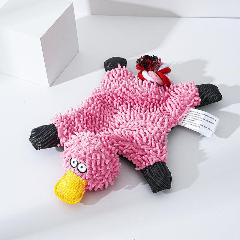 Juguete de peluche para mascotas Quacky