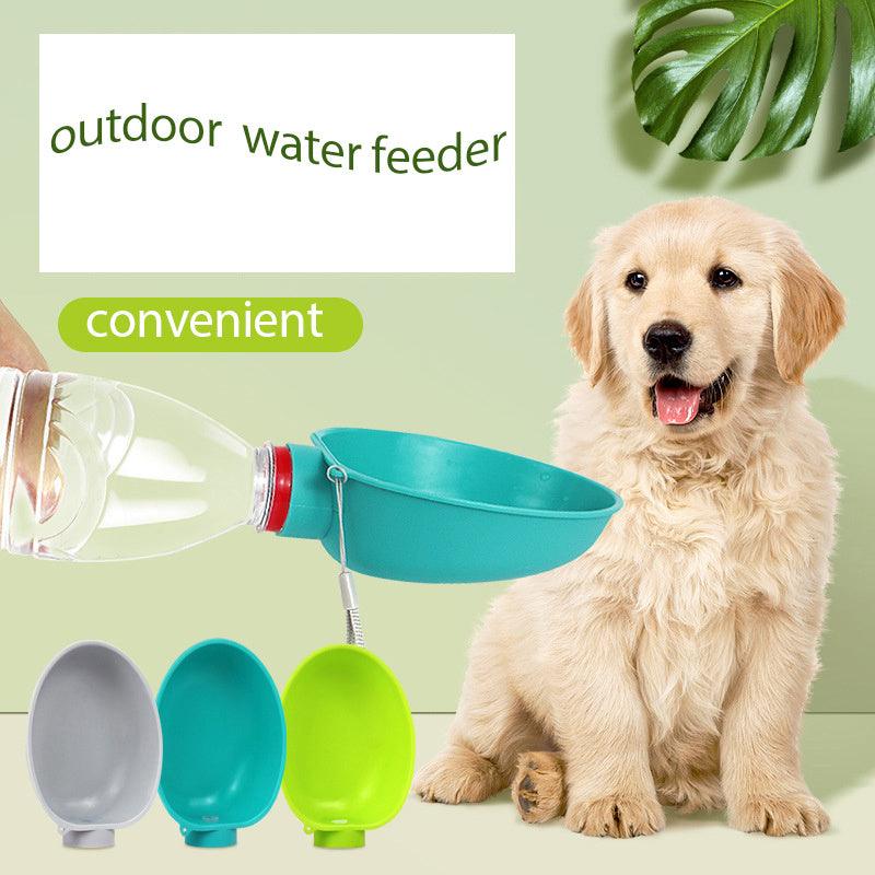 Cuenco portátil para perros, agua al aire libre, alimentación de mascotas, taza de agua al aire libre