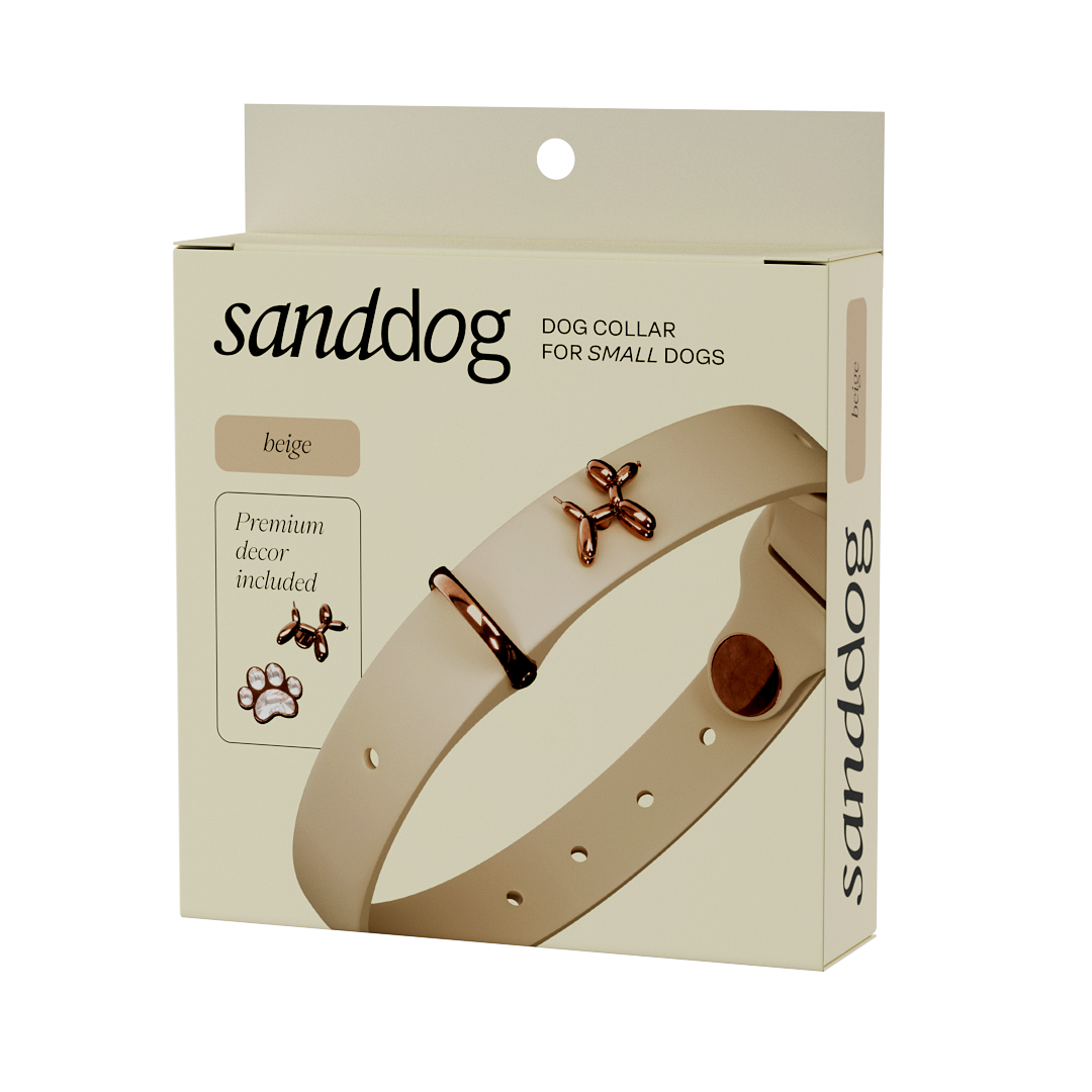 Collar  Ballon Beige | Collar Premium | SANDDOG