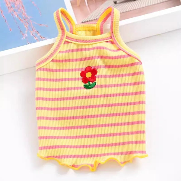 Vestido Floral para Perros Pequeños