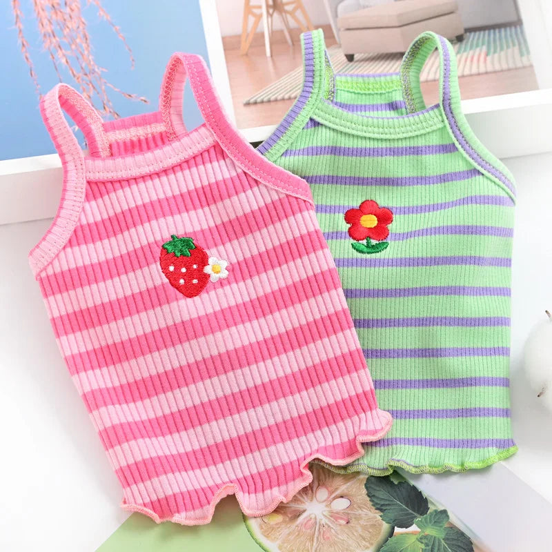 Vestido Floral para Perros Pequeños