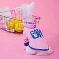 Chaleco transpirable de malla con capucha para perros - Elegante camisa de verano para perros pequeños