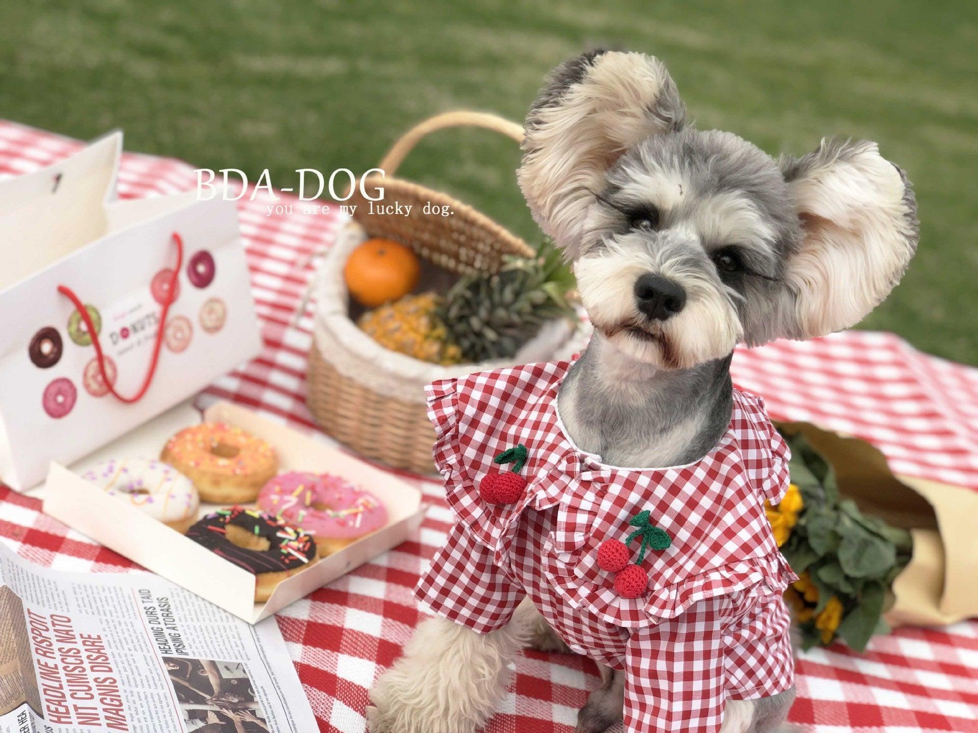 Camisa de verano a cuadros para perros: elegante y transpirable para perros pequeños