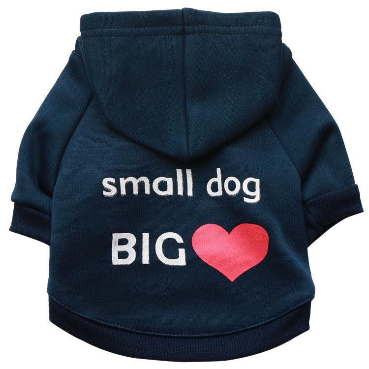 estampado de lana canina acogedora
