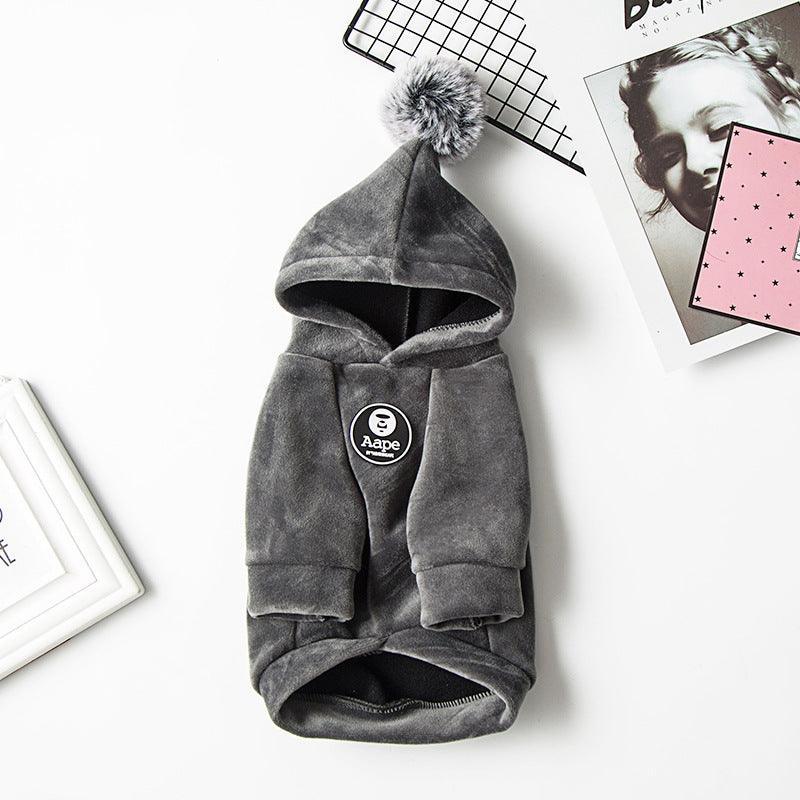 Acogedora sudadera con capucha para mascotas: la calidez perfecta para tu amigo peludo