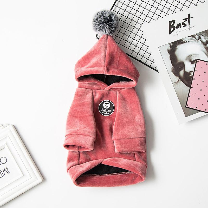 Acogedora sudadera con capucha para mascotas: la calidez perfecta para tu amigo peludo