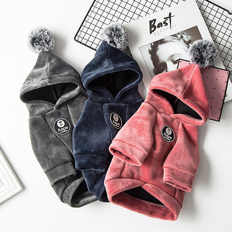 Acogedora sudadera con capucha para mascotas: la calidez perfecta para tu amigo peludo