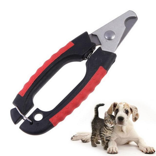 Tijeras y cortaúñas para mascotas.