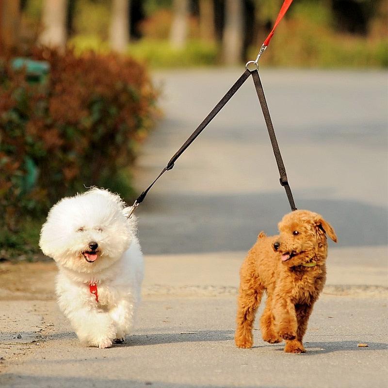Acoplador de correa para perros Double Trouble - ¡Pasea a dos perros con facilidad!